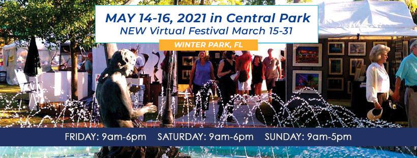 J.K. Designs' Principal and Executive Director of the National Sculptors' Guild's John Kinkade will be in Winter Park, Florida for the long anticipated judging of the 62nd Winter Park Sidewalk Art Festival. The festival was cancelled last year due to the Corona Virus, so the artists who were juried in were invited back to exhibit this year. These artist's are eager to show and sell their creations: while John and the two other judges are excited to select and present the 63 artist awards that total $74,500.   ​John is honored to have been invited to judge this exceptional art festival and we hope those in the area will get a chance to view the exhibit, plus experience the many other activities offered, like Music and Food, the Children’s Workshop and the Leon Theodore Schools Exhibit.... click here to learn more. Where: In Central Park and along Park Avenue in Winter Park, FL When: May 14, 15, 16, 2021 Hours: 9 a.m. – 6 p.m., Friday and Saturday; 9 a.m. – 5 p.m., Sunday ​  The Winter Park Sidewalk Art Festival is one of the nation’s oldest, largest and most prestigious outdoor art festivals. The Festival debuted in March 1960 as a community project to bring local artists and art lovers together. It is produced by an all-volunteer board and draws more than 350,000 visitors each year. Over 1,100 artists from around the world apply for the Festival each year. An independent panel of three judges select the 225 artists who will exhibit their works. The Festival consistently ranks as one of the top juried fine art festivals in the country with high rankings in Art Fair Calendar’s “2019 Best Art Fairs”, Art Fair Source Book’s rankings and Sunshine Artist Magazine’s “Top 100” lists. The 2021 Artists Application is by invitation only this year and is being extended to the final 2020 accepted artists.   The Festival features a wide variety of fine arts and crafts in the following categories: clay, digital art, drawings & pastels, fiber-glass, graphics & printmaking, jewelry, leather, metal, mixed media 2D, mixed media 3D, painting, photography, sculpture, watercolor and wood, along with a special category for Emerging Artists.  The Best of Show winner is purchased for $12,000 by The Winter Park Sidewalk Art Festival Board and donated to the City of Winter Park. Previous Best of Show winners are on permanent display at the Winter Park Public Library. A $5,000 “Art of Philanthropy” Purchase Award is sponsored by the Edyth Bush Charitable Foundation. A $2,500 “Distinguished Work of Art” Award is presented through The Charles Hosmer Morse Museum of American Art. There are 10 Awards of Excellence of $2,000 each, 20 Awards of Distinction of $1,000 each and 30 Awards of Merit of $500 each. In addition to these awards, the Patrons Program generates another $80,000 in Art Bucks that are dedicated to the purchase of artwork.