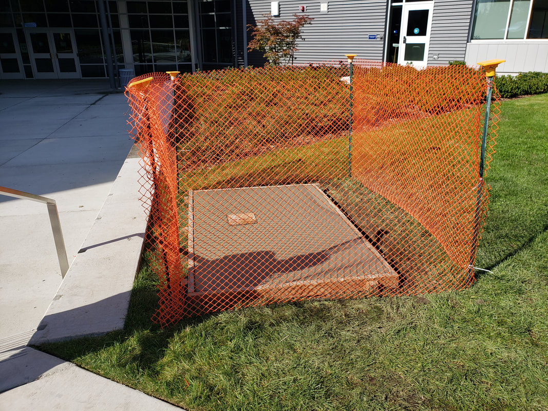 Update 10/14/21: The site has been prepped and footing/base poured. Ready for the sculpture to be placed. Thanks Thad, Paul, Winston and crew at Hoffman Reconstruction!