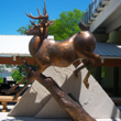 National Sculptors' Guild Public Art Placement 322 Tim Cherry Stag Leap Little Rock AR