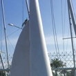 National Sculptors' Guild Public Art placement 460 Kathleen Caricof Setting Sails Coronado Yacht Club