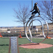 National Sculptors' Guild Public Art Placement Denny Haskew Dedicated to Excellence Colorado Springs