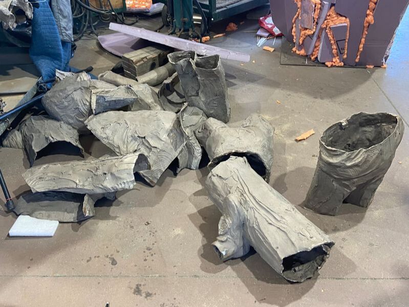 Update 2/21/2024: Metal is back from Madd Castings and now the sculpture is being pieced back together at DeDecker Studio.  #NationalSculptorsGuild #JaneDeDecker #DeDeckerSculpture #YMCA #OttawaYMCA #bronzesculpture #JKdesignsInc #FineArtConsultation #HomeDecor #CorporateCollections #ArtInPublicPlaces #ArtistDriven #ClientMinded #ConnectingPeopleWithArt #Since1992