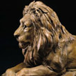 National Sculptors' Guild Public Art placement 490 Herb Mignery TCNJ Lion New Jersey