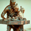 National Sculptors' Guild Public Art placement 37 Gary Alsum, Grandpa's Workbench, Deines Lumber, Loveland, CO 1996