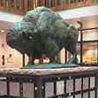National Sculptors' Guild  Public Art Placement 472 by Fellow Sandy Scott's half-life sized bronze buffalo 