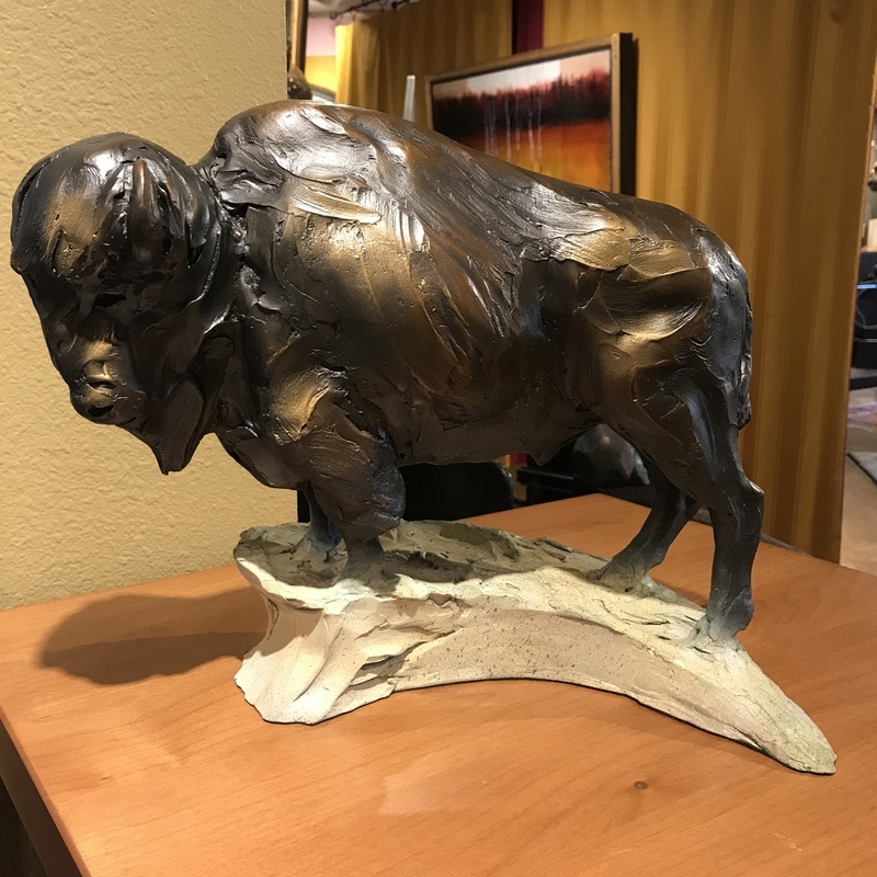 Be on the lookout for more buffalo at CU. We've been commissioned to enlarge Denny Haskew's On Prairie's Edge for the Boulder campus. More images will be posted as the sculpture is finished and installed later this Fall.