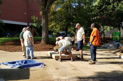 Update 8/28/2018: Our bronze Hippo #RoundBottomusHippopotamus by Tim Cherry Sculpture Designs has found its new home in Riverfront Park. Thanks Sculpture at the River Market and the City of Little Rock, AR #PublicArt #Bronze #Sculpture #Hippo #Bench #RiverfrontPark#LIttleRock #Art This is the National Sculptors' Guild's 499th monumental Public Art Placement!