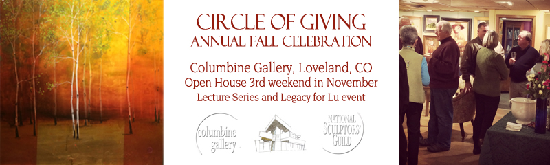 Circle of Giving Annual Fall Celebration third weekend in November Legacy for Lu and Lecture Series Open House