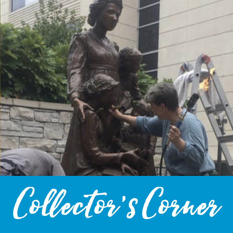 Who does the National Sculptors' Guild use for cleaning and conservation? We recommend Sculpture Services of Colorado for all our clients whether it's monumental public art, or a residential collection.   They travel throughout the US and are superb at what they do.   
